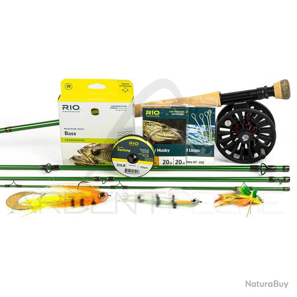 Ensemble complet REDINGTON VICE Brochet  la mouche 9' soie 9