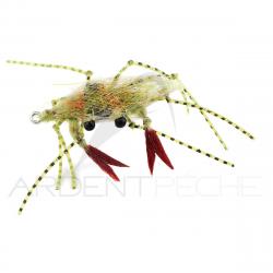 Mouches PUGLISI EP Soft shell crab Grass/Orange egg H1