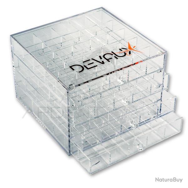 Boites  mouches DEVAUX OUIBOX Plexiglass 100 Cases