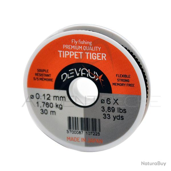 Fils nylon DEVAUX Tiger (30 m) 4X - 0,18 mm