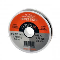 Fils nylon DEVAUX Tiger (30 m) 8X - 0,08 mm