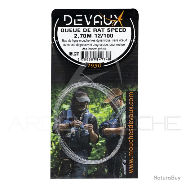Bas de ligne DEVAUX Queue de rat Speed 2,70 m 20/100