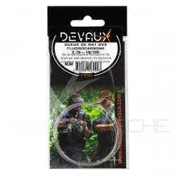 Bas de ligne DEVAUX Queue de rat fluorocarbone 2,70 m 18/100