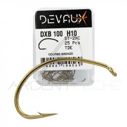 Hameçon mouche DEVAUX DXB 100 bronzé x25