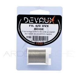 Fils de montage DEVAUX 6/0 Beige