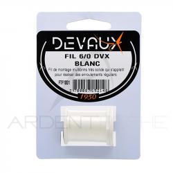 Fils de montage DEVAUX 6/0 Blanc