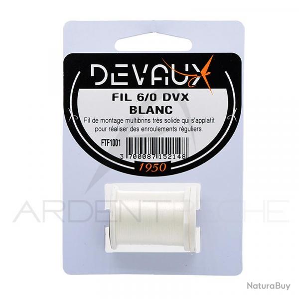 Fils de montage DEVAUX 6/0 Blanc
