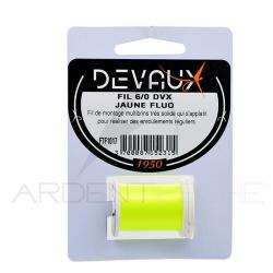 Fils de montage DEVAUX 6/0 Jaune fluo