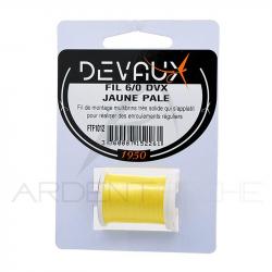 Fils de montage DEVAUX 6/0 Jaune pâle