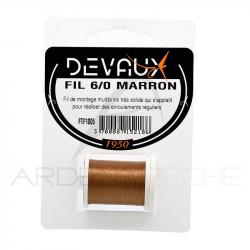Fils de montage DEVAUX 6/0 Marron