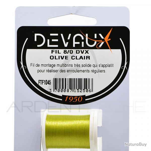 Fils de montage DEVAUX 8/0 Olive clair