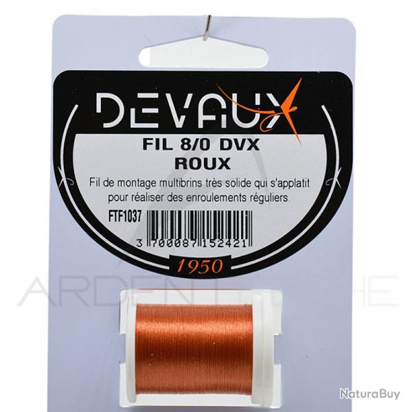 Fils de montage DEVAUX 8/0 roux