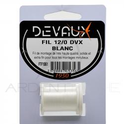 Fils de montage DEVAUX 12/0 Blanc