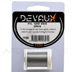 Fils de montage DEVAUX 12/0 gris