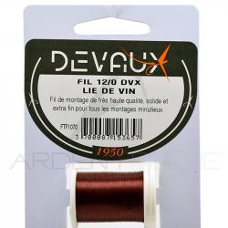 Fils de montage DEVAUX 12/0 Lie de vin