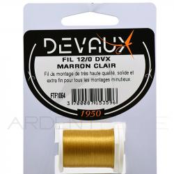 Fils de montage DEVAUX 12/0 marron clair