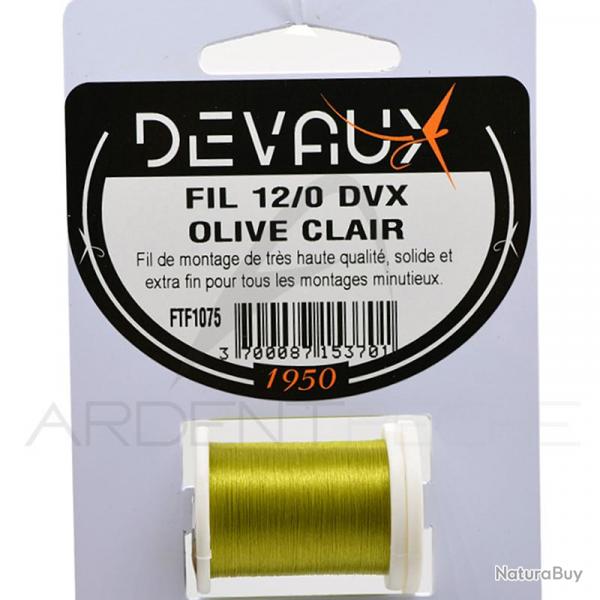 Fils de montage DEVAUX 12/0 Olive clair