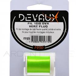 Fils de montage DEVAUX 12/0 Vert fluo