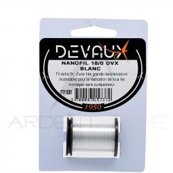 Fils de montage DEVAUX Nanofil 18/0 Blanc