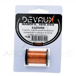 Fils de montage DEVAUX Nanofil 18/0 Cuivre