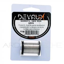 Fils de montage DEVAUX Nanofil 18/0 gris