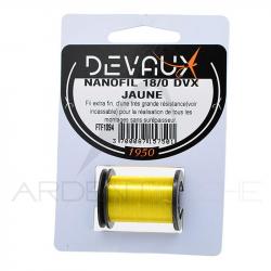 Fils de montage DEVAUX Nanofil 18/0 Jaune
