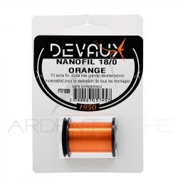 Fils de montage DEVAUX Nanofil 18/0 Orange