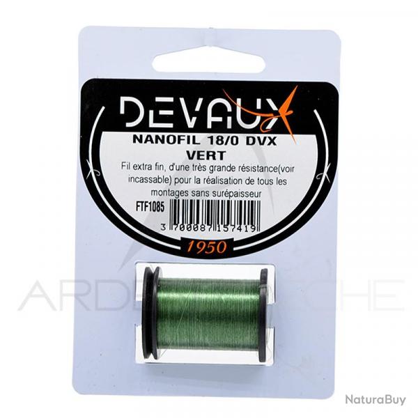 Fils de montage DEVAUX Nanofil 18/0 vert
