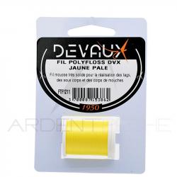 Fils de montage Polyfloss DEVAUX Jaune pâle