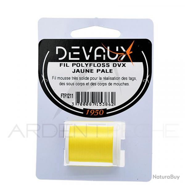 Fils de montage Polyfloss DEVAUX Jaune ple