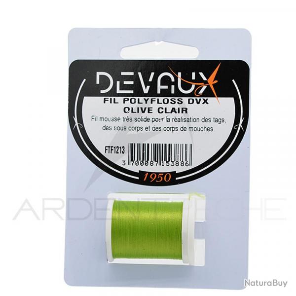 Fils de montage Polyfloss DEVAUX Olive clair