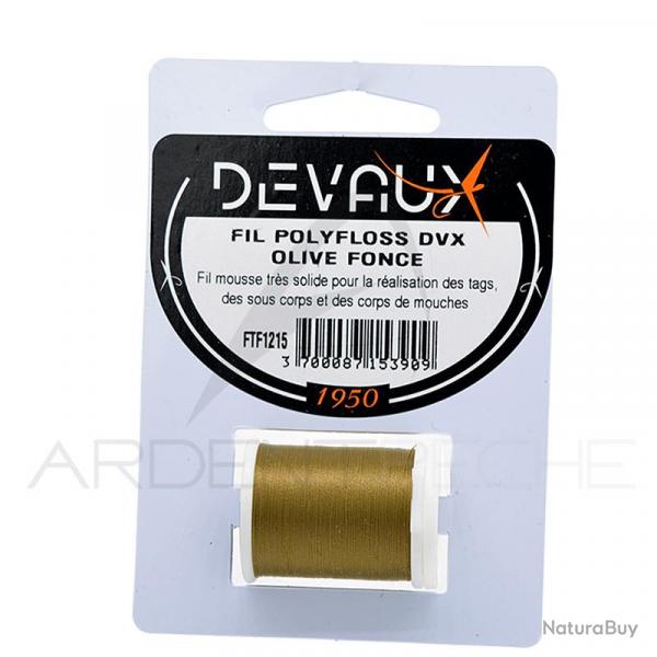 Fils de montage Polyfloss DEVAUX Olive fonc