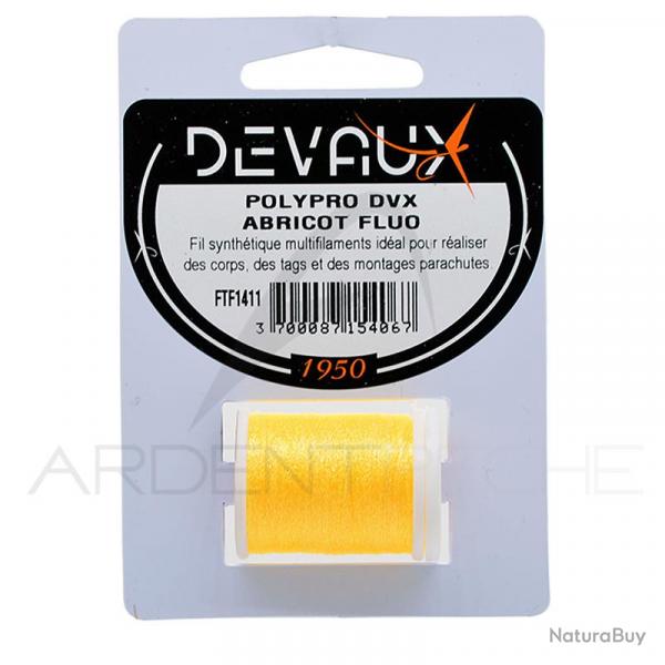 Fils de montage DEVAUX Polypro Abricot fluo