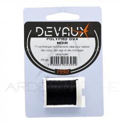 Fils de montage DEVAUX Polypro Noir