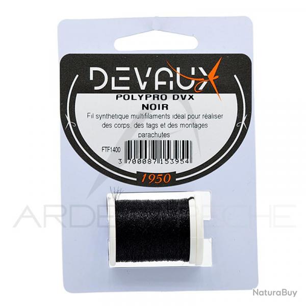 Fils de montage DEVAUX Polypro Noir