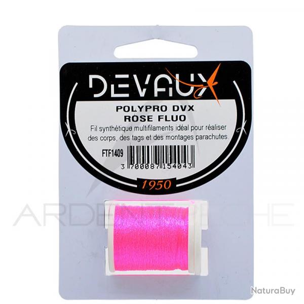Fils de montage DEVAUX Polypro rose fluo