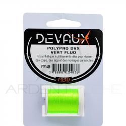 Fils de montage DEVAUX Polypro Vert fluo