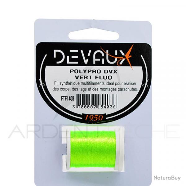 Fils de montage DEVAUX Polypro Vert fluo