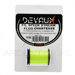 Fils de montage DEVAUX Speck Stream Fluo chartreuse