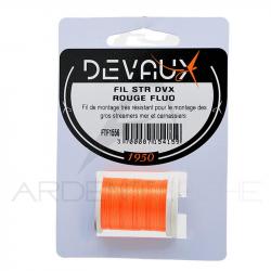 Fils de montage DEVAUX STR rouge fluo
