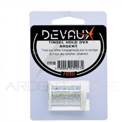 Tinsel holographique DEVAUX Argent