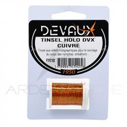 Tinsel holographique DEVAUX Cuivre