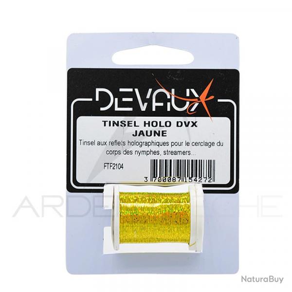 Tinsel holographique DEVAUX Jaune