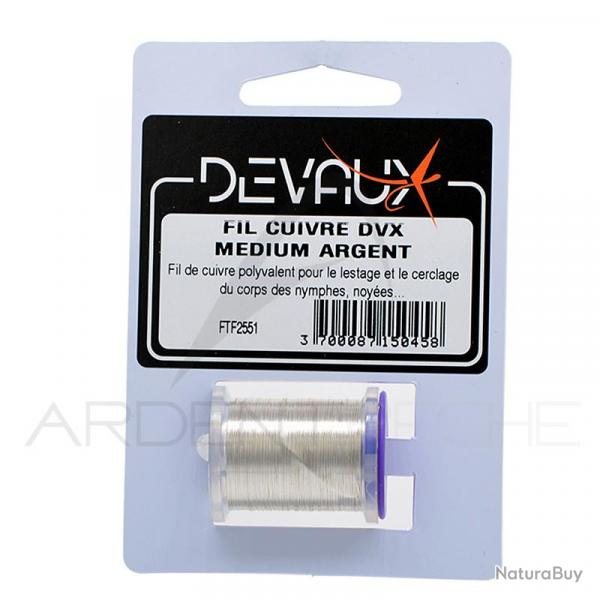 Fil de cuivre DEVAUX mdium Argent