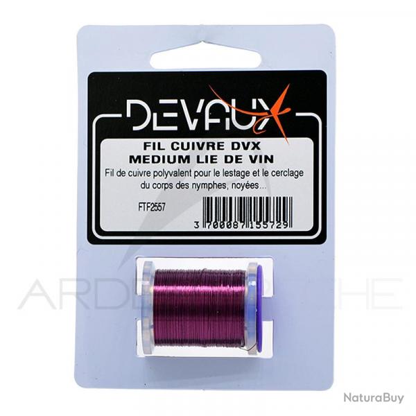 Fil de cuivre DEVAUX mdium Lie de vin