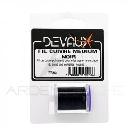 Fil de cuivre DEVAUX médium Noir