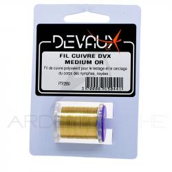 Fil de cuivre DEVAUX médium or