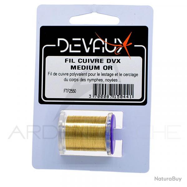 Fil de cuivre DEVAUX mdium or