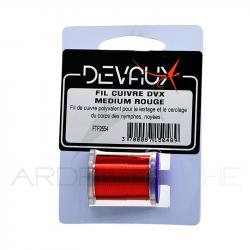 Fil de cuivre DEVAUX médium rouge