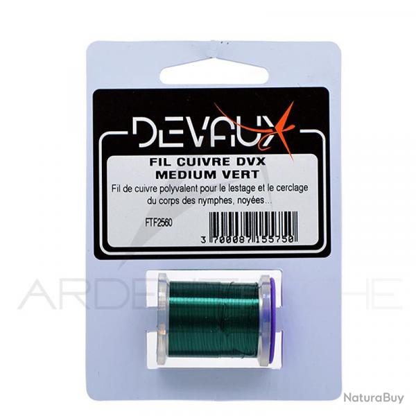 Fil de cuivre DEVAUX mdium vert